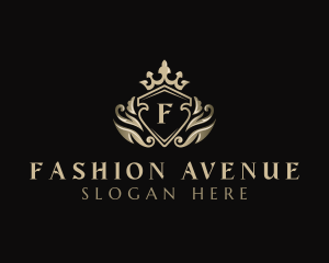 Royal Fashion Boutique  logo design