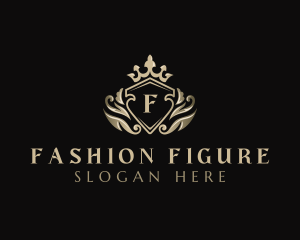 Royal Fashion Boutique  logo design