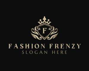 Royal Fashion Boutique  logo design