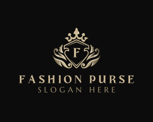 Royal Fashion Boutique  logo design