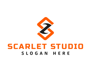 Studio Agency Letter S logo design