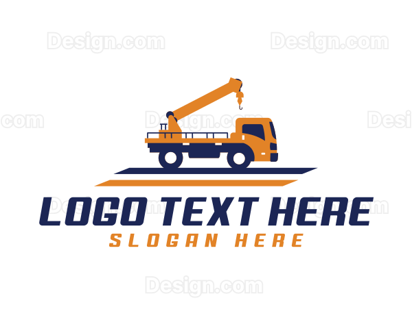 Industrial Tow Truck Logo