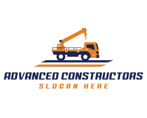 Industrial Tow Truck logo design