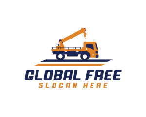 Industrial Tow Truck logo design