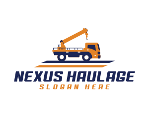 Industrial Tow Truck logo design