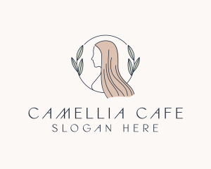 Female Beauty Hair Salon logo design