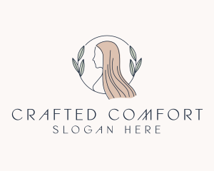 Female Beauty Hair Salon logo design