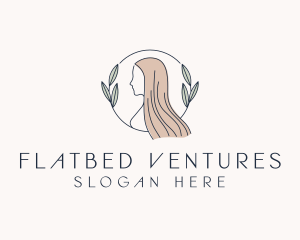 Female Beauty Hair Salon logo design