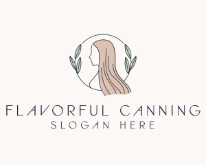 Female Beauty Hair Salon logo design