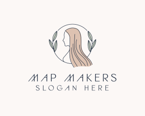 Female Beauty Hair Salon logo design