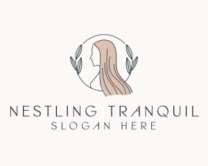 Female Beauty Hair Salon logo design