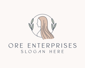 Female Beauty Hair Salon logo design