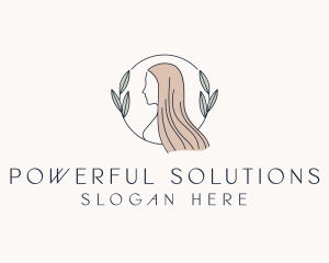 Female Beauty Hair Salon logo design