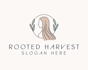 Female Beauty Hair Salon logo design