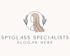 Female Beauty Hair Salon logo design