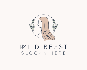 Female Beauty Hair Salon logo design