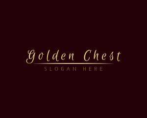 Gold Premium Boutique logo design