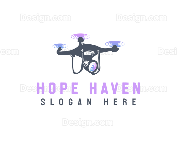 Drone Flight Photography Logo