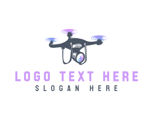 Drone Flight Photography Logo