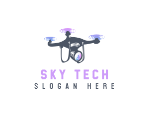 Drone Flight Photography logo design