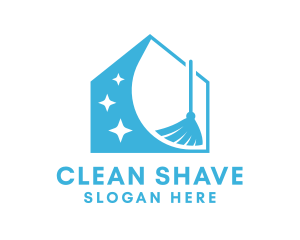 Housekeeping Clean Home logo design