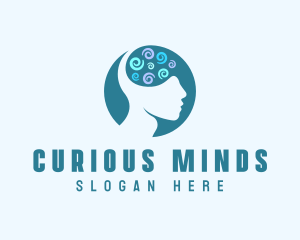 Human Head Mind logo design