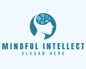 Human Head Mind logo design