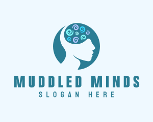 Human Head Mind logo design