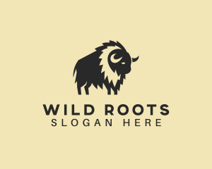 Wild Bison Farm logo design