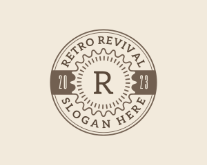 Retro Company Badge logo design