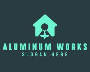 Work From Home logo design