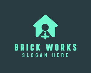 Work From Home logo design