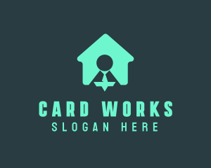 Work From Home logo design