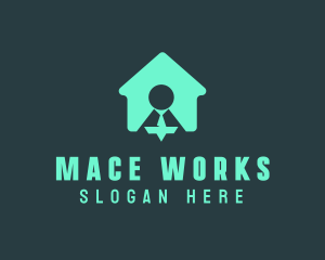 Work From Home logo design