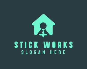 Work From Home logo design