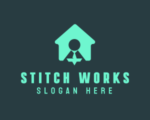 Work From Home logo design