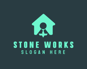 Work From Home logo design