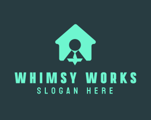 Work From Home logo design