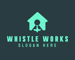 Work From Home logo design