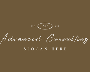 Professional Cursive Handwritten logo