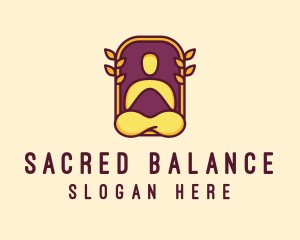 Zen Yoga Instructor logo design