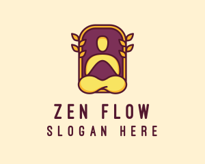 Zen Yoga Instructor logo design