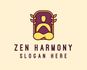 Zen Yoga Instructor logo design