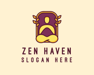 Zen Yoga Instructor logo design