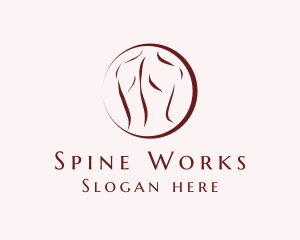 Chiropractic Rehab Therapy  logo design