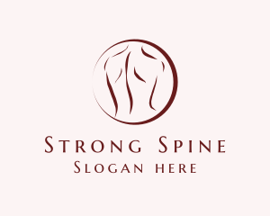 Chiropractic Rehab Therapy  logo design