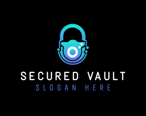 Cyber Security Lock logo