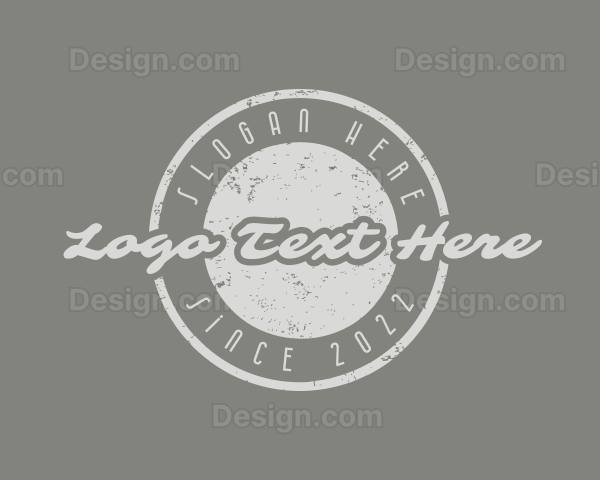 Rustic Grunge Business Logo