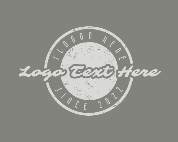 Rustic Grunge Business logo