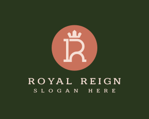 Premium Royal Crown logo design